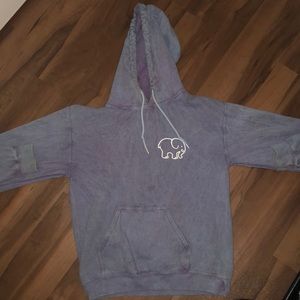 Purple/Blue Ivory Ella Hoodie Pullover